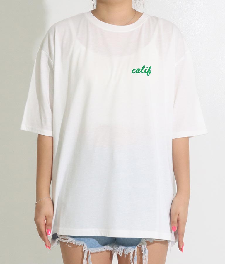 BUS フォトプリント ビッグ Tシャツ 853-5859