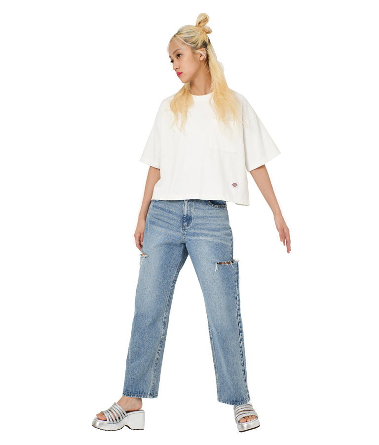 別注 DICKIES ピグメント 染め 片 ポケット Tシャツ 793-9079
