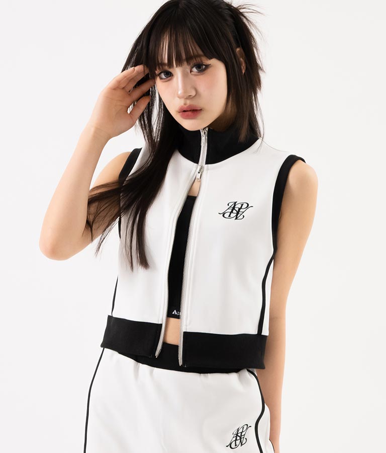 【ティーンズライン】ジャガード テープ ロゴ ブラトップ （M、Lサイズ展開）