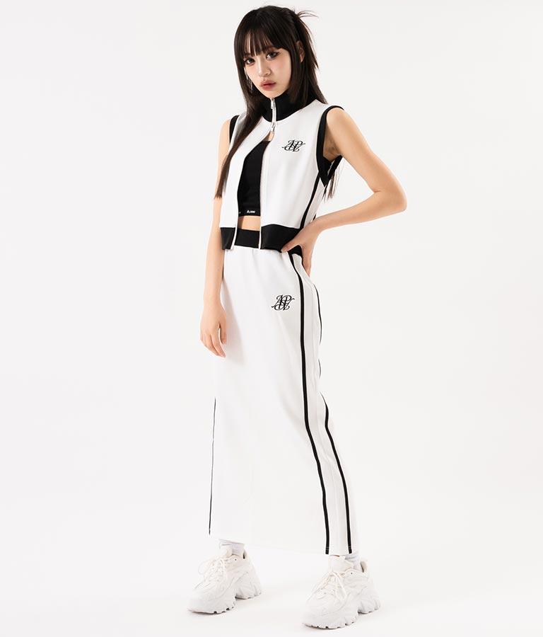 【ティーンズライン】ジャガード テープ ロゴ ブラトップ （M、Lサイズ展開） 913-7507