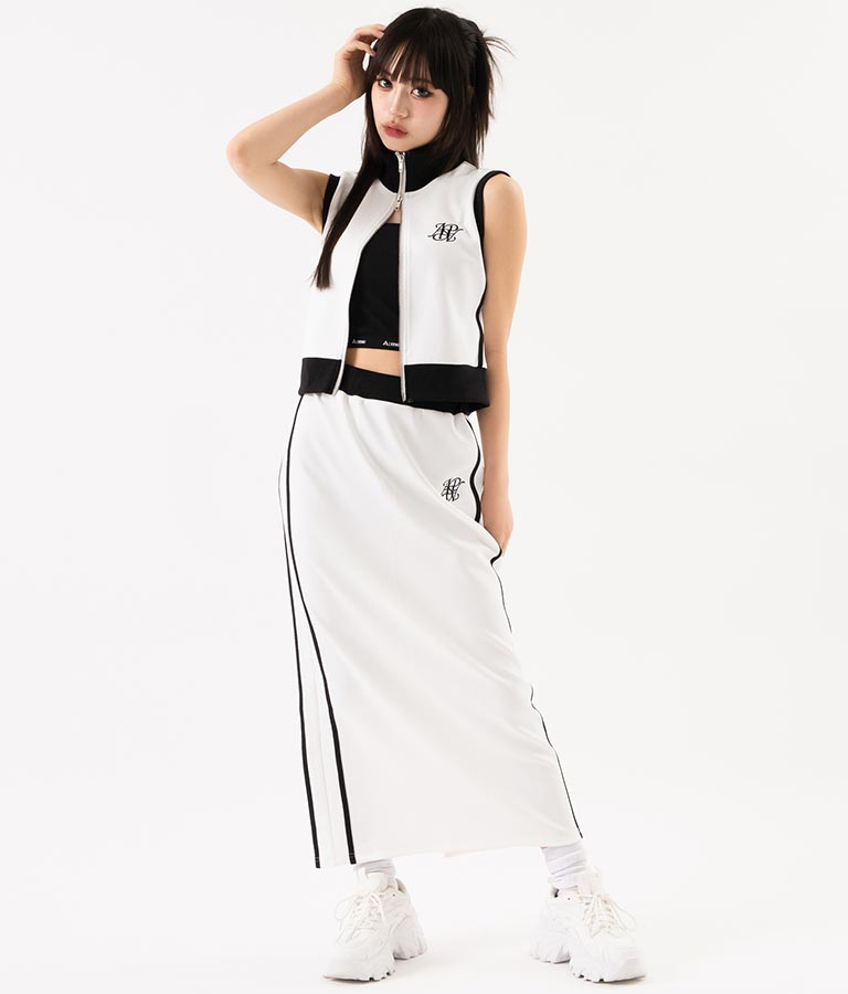 【ティーンズライン】ジャガード テープ ロゴ ブラトップ （M、Lサイズ展開） 913-7507