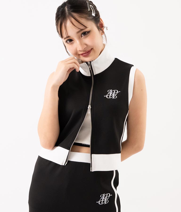 【ティーンズライン】ジャガード テープ ロゴ ブラトップ （M、Lサイズ展開） 913-7507