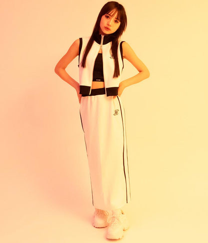 【ティーンズライン】ジャガード テープ ロゴ ブラトップ （M、Lサイズ展開） 913-7507