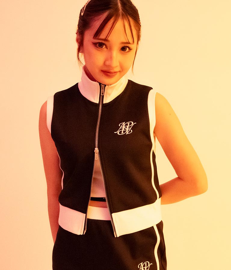 【ティーンズライン】ジャガード テープ ロゴ ブラトップ （M、Lサイズ展開） 913-7507