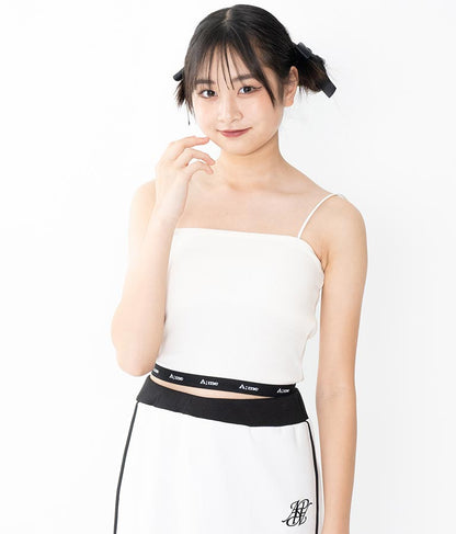 【ティーンズライン】ジャガード テープ ロゴ ブラトップ （M、Lサイズ展開） 913-7507