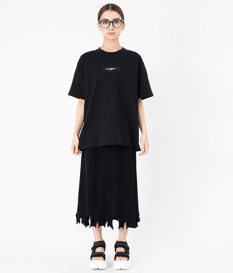 ANLIBERTY ベーシック ボックス ロゴ Tシャツ【ユニセックス】 30-3026