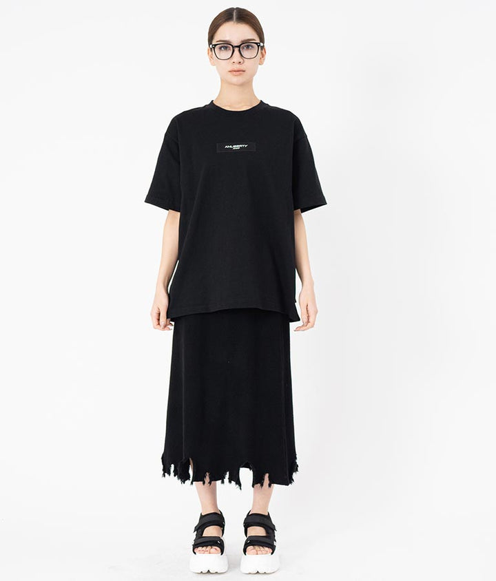 ANLIBERTY ベーシック ボックス ロゴ Tシャツ【ユニセックス】 30-3026