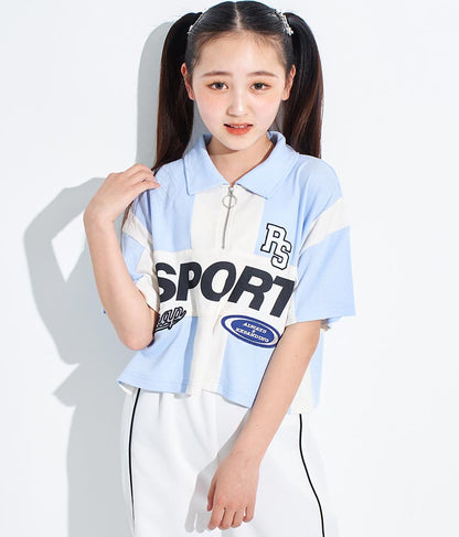 ANAP R+S【 リラスポ 】ハーフジップ ユニフォーム トップス ( ユニセックス アイテム、吸水速乾加工)