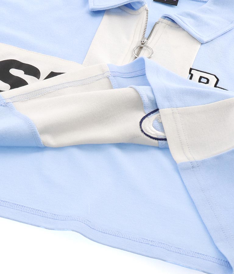 ANAP R+S【 リラスポ 】ハーフジップ ユニフォーム トップス ( ユニセックス アイテム、吸水速乾加工) 913-7485