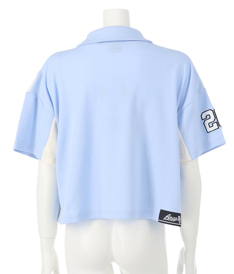 ANAP R+S【 リラスポ 】ハーフジップ ユニフォーム トップス ( ユニセックス アイテム、吸水速乾加工) 913-7485