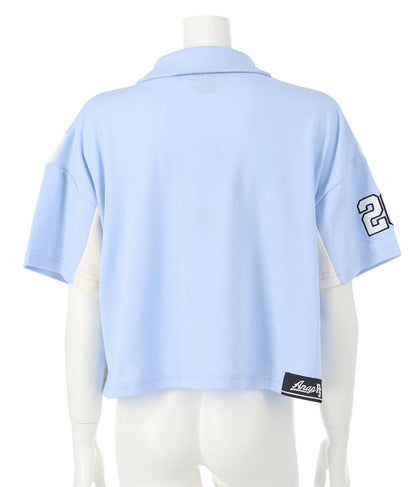 ANAP R+S【 リラスポ 】ハーフジップ ユニフォーム トップス ( ユニセックス アイテム、吸水速乾加工) 913-7485