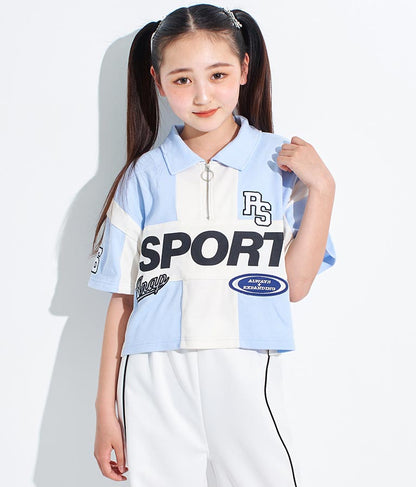 ANAP R+S【 リラスポ 】ハーフジップ ユニフォーム トップス ( ユニセックス アイテム、吸水速乾加工) 913-7485