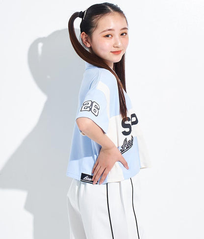 ANAP R+S【 リラスポ 】ハーフジップ ユニフォーム トップス ( ユニセックス アイテム、吸水速乾加工) 913-7485