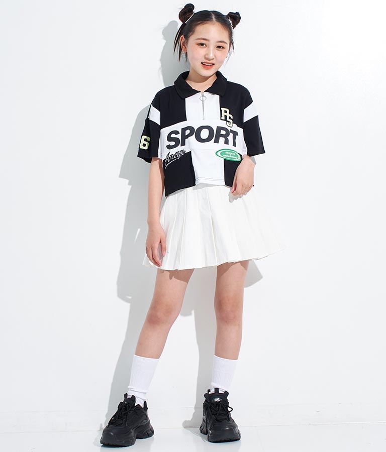 ANAP R+S【 リラスポ 】ハーフジップ ユニフォーム トップス ( ユニセックス アイテム、吸水速乾加工) 913-7485