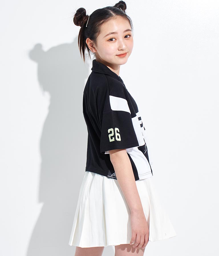 ANAP R+S【 リラスポ 】ハーフジップ ユニフォーム トップス ( ユニセックス アイテム、吸水速乾加工) 913-7485