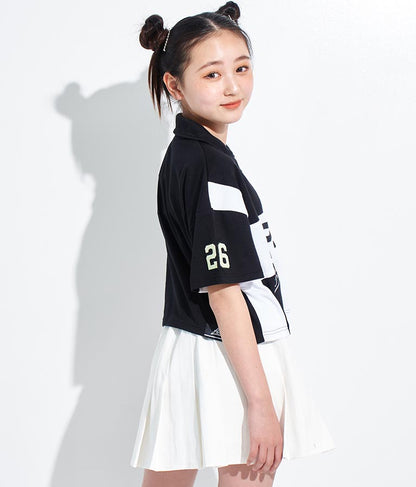 ANAP R+S【 リラスポ 】ハーフジップ ユニフォーム トップス ( ユニセックス アイテム、吸水速乾加工) 913-7485