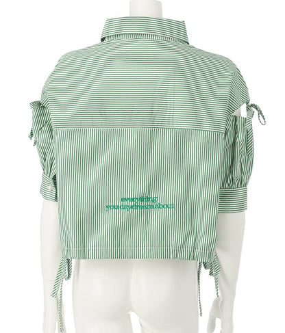 袖 ボリューム デザイン シャツ 913-7368