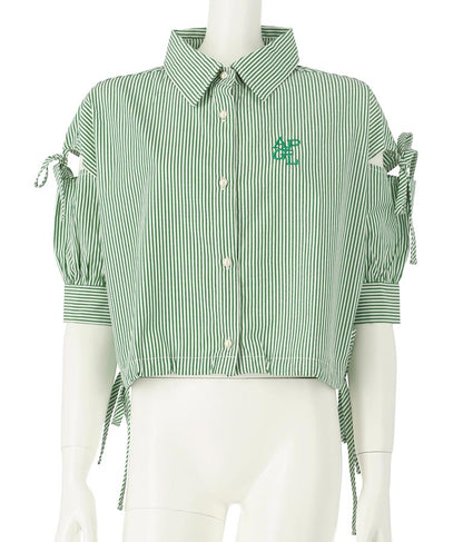 袖 ボリューム デザイン シャツ 913-7368