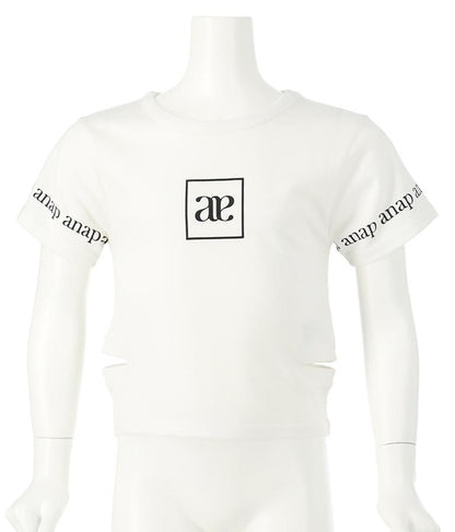 サイド ウエスト カッティング Tシャツ 423-3292