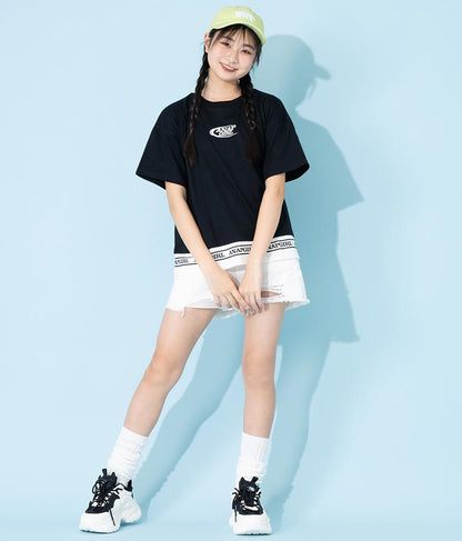 フェイクレイヤード トップス Tシャツ 913-7369