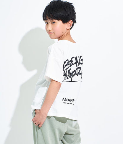 ANAP R+S【 リラスポ 】前後 2WAY BIG Tシャツ ( ユニセックス アイテム、吸水速乾加工 ) 913-7518