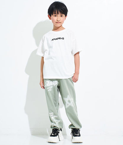 ANAP R+S【 リラスポ 】前後 2WAY BIG Tシャツ ( ユニセックス アイテム、吸水速乾加工 ) 913-7518