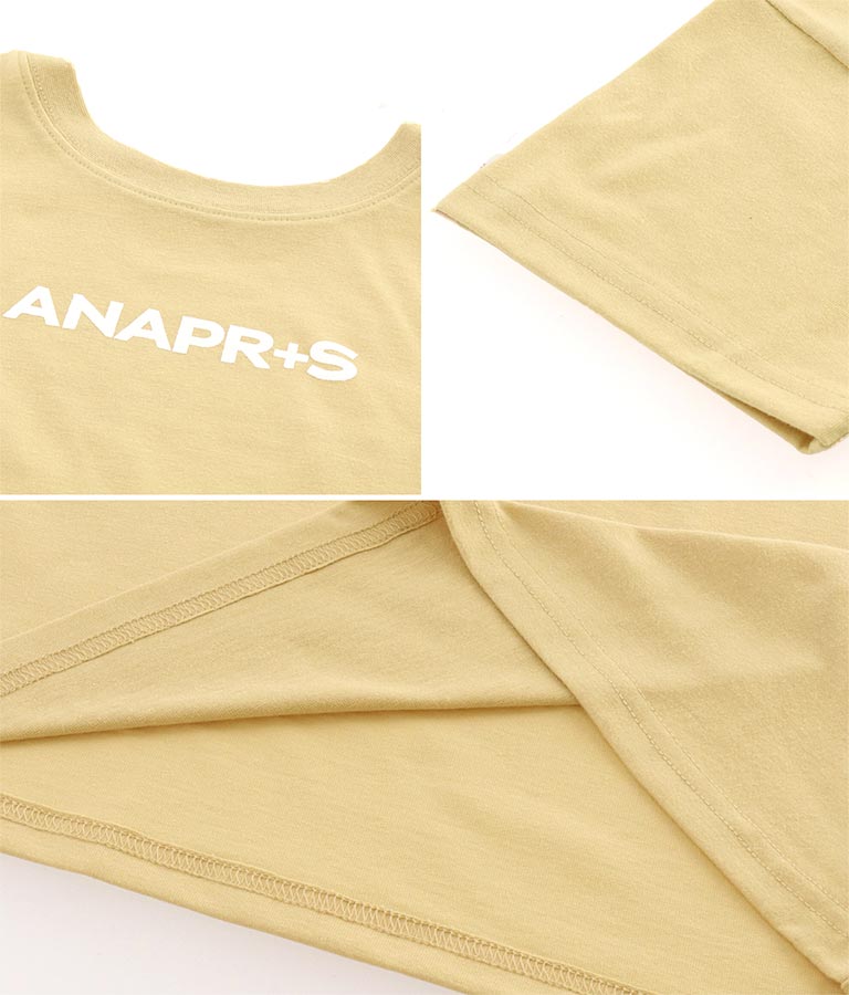 ANAP R+S【 リラスポ 】前後 2WAY BIG Tシャツ ( ユニセックス アイテム、吸水速乾加工 ) 913-7518