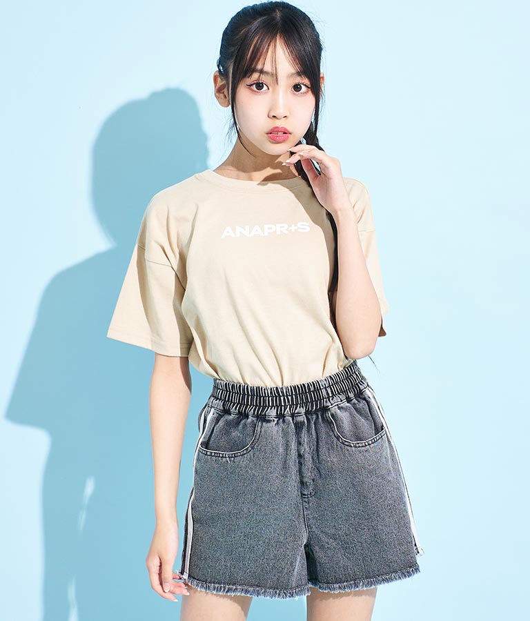 ANAP R+S【 リラスポ 】前後 2WAY BIG Tシャツ ( ユニセックス アイテム、吸水速乾加工 ) 913-7518