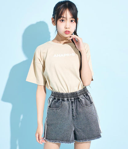 ANAP R+S【 リラスポ 】前後 2WAY BIG Tシャツ ( ユニセックス アイテム、吸水速乾加工 ) 913-7518