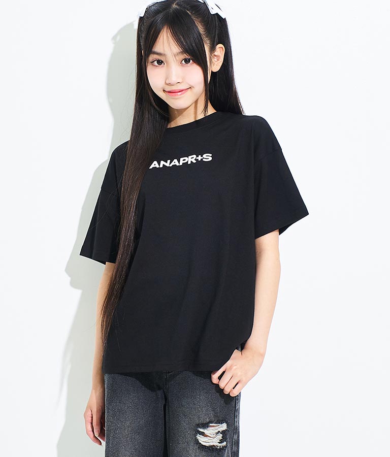ANAP R+S【 リラスポ 】前後 2WAY BIG Tシャツ ( ユニセックス アイテム、吸水速乾加工 ) 913-7518