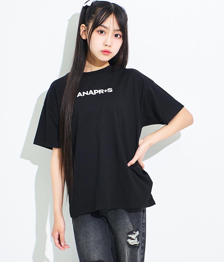 ANAP R+S【 リラスポ 】前後 2WAY BIG Tシャツ ( ユニセックス アイテム、吸水速乾加工 ) 913-7518