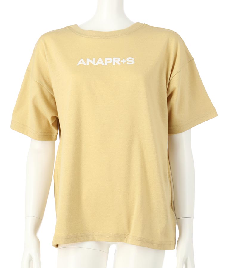 ANAP R+S【 リラスポ 】前後 2WAY BIG Tシャツ ( ユニセックス アイテム、吸水速乾加工 ) 913-7518