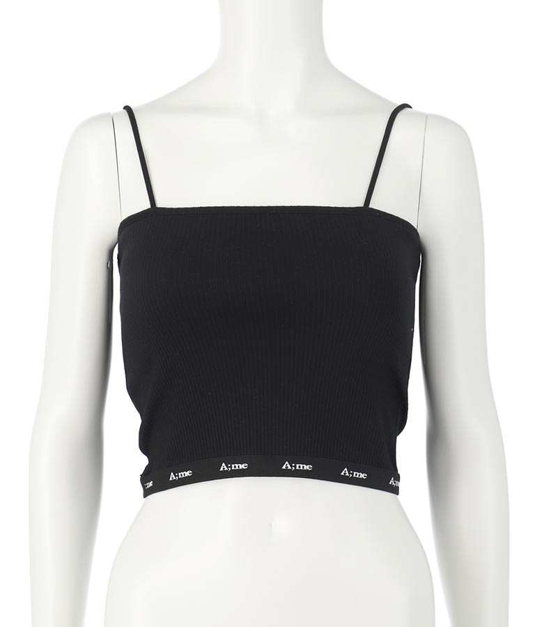 【ティーンズライン】ジャガード テープ ロゴ ブラトップ （M、Lサイズ展開） 913-7507