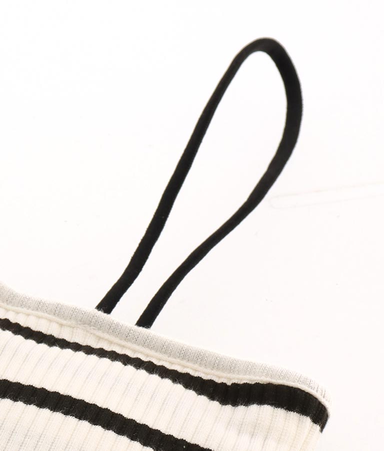 【ティーンズライン】ジャガード テープ ロゴ ブラトップ （M、Lサイズ展開） 913-7507