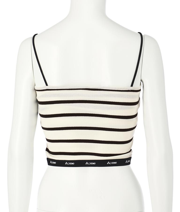 【ティーンズライン】ジャガード テープ ロゴ ブラトップ （M、Lサイズ展開） 913-7507