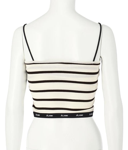 【ティーンズライン】ジャガード テープ ロゴ ブラトップ （M、Lサイズ展開） 913-7507