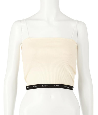 【ティーンズライン】ジャガード テープ ロゴ ブラトップ （M、Lサイズ展開） 913-7507