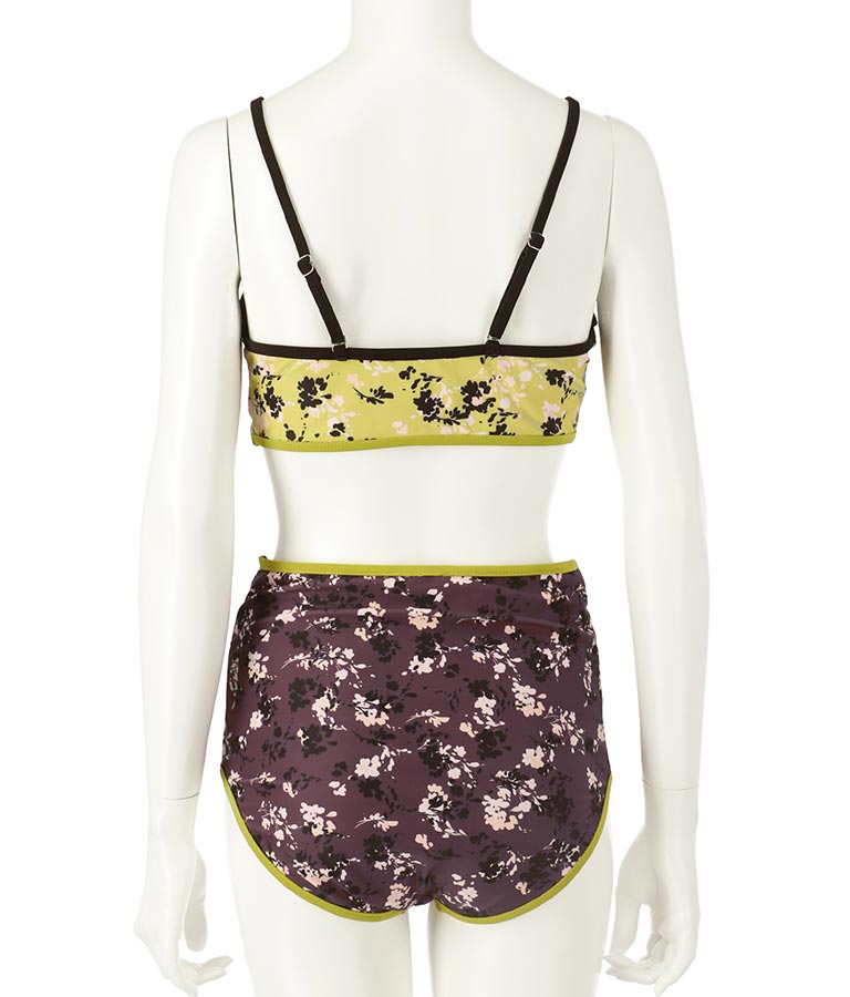 リバーシブル ハイウエスト ビキニ セット 819-6847