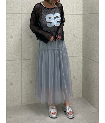 メッシュ ナンバリング トップス 793-9164