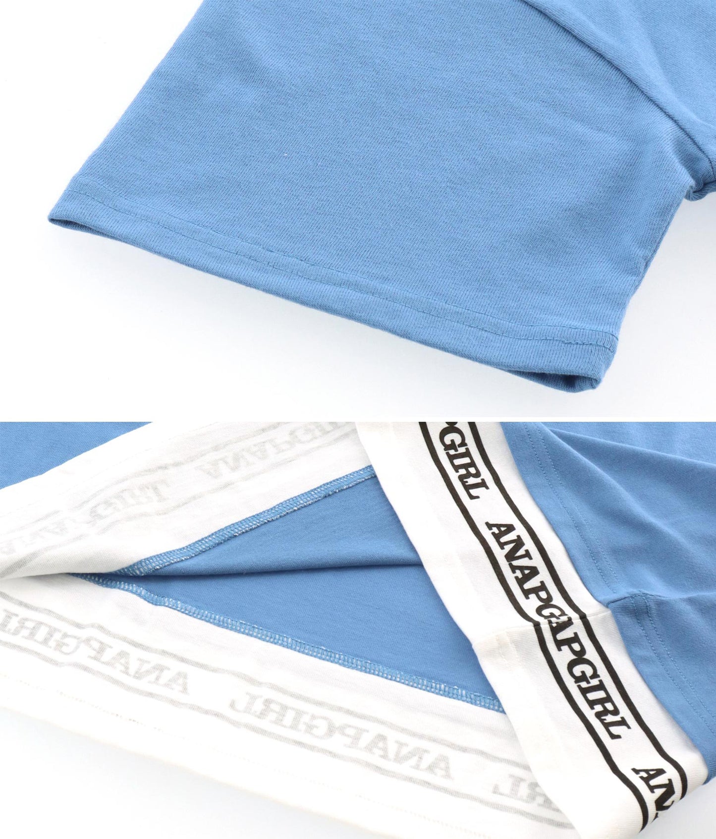 フェイクレイヤード トップス Tシャツ 913-7369