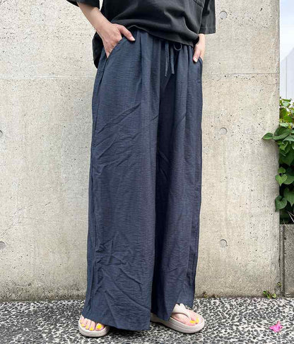 リラックス ユッタリ ワイド パンツ 812-6770