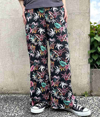 アロハ リゾート ユッタリ ワイド パンツ 852-5852