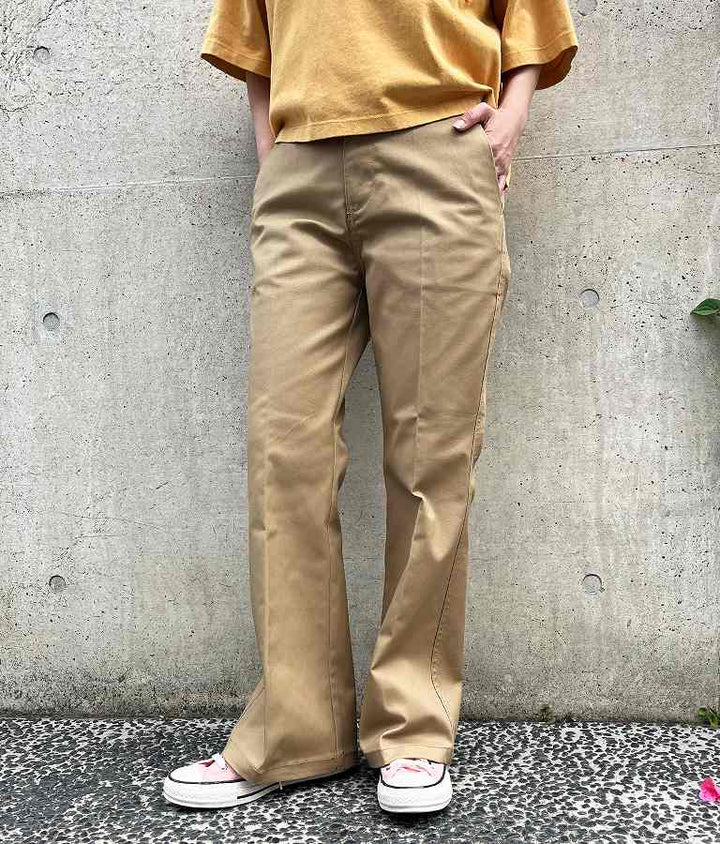 DICKIES ストレッチ ツイル フレア パンツ 792-9089