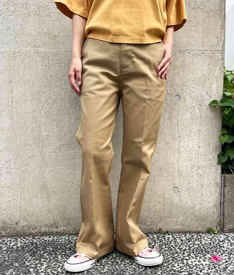 DICKIES ストレッチ ツイル フレア パンツ 792-9089