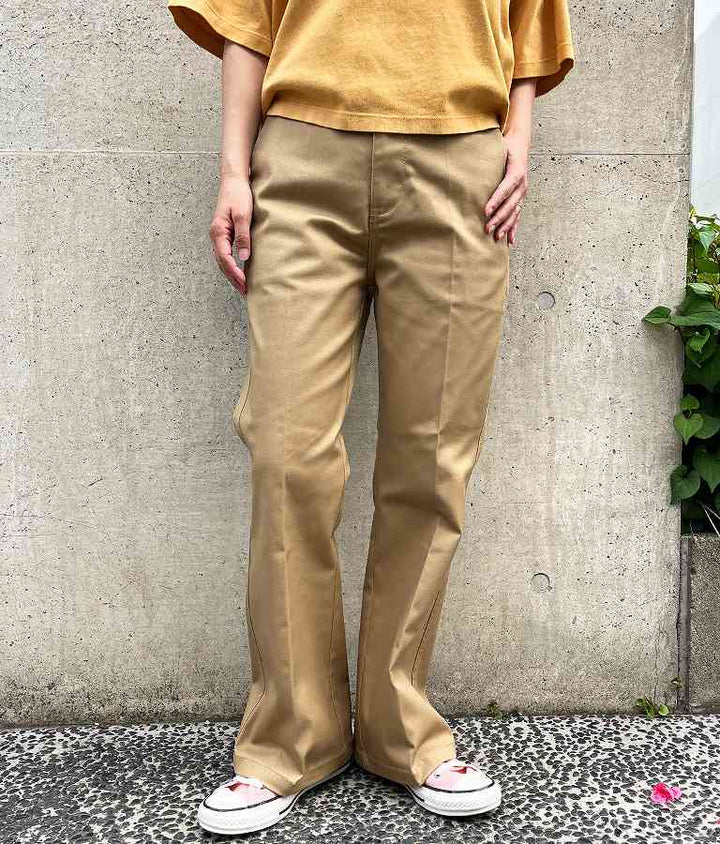 DICKIES ストレッチ ツイル フレア パンツ 792-9089