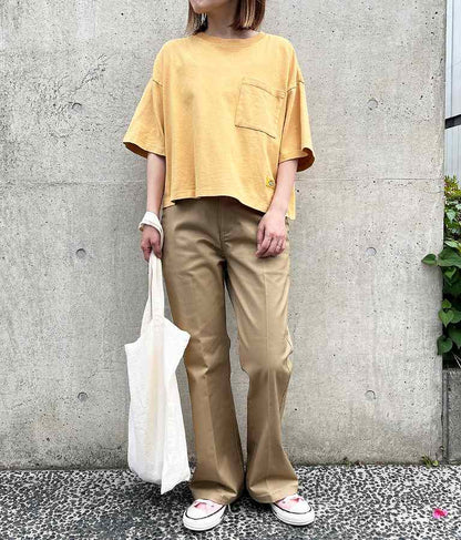 別注 DICKIES ピグメント 染め 片 ポケット Tシャツ 793-9079