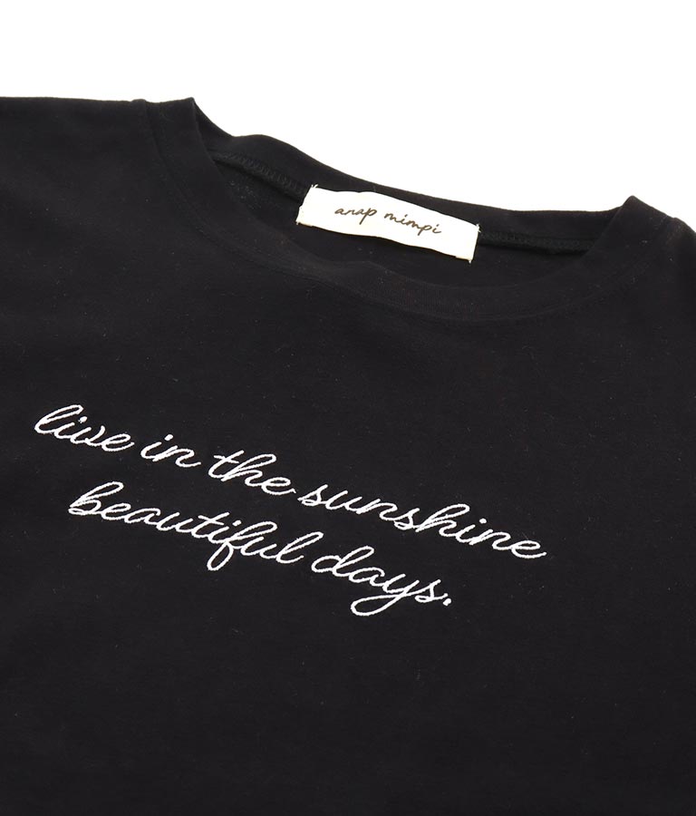 メッセージ 刺繍 Tシャツ 853-5864