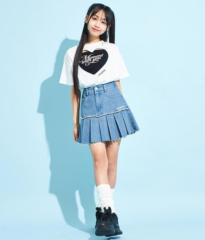 ハートアキ Tシャツ × ロゴ キャミソール SET 918-7493