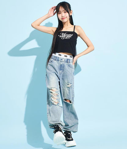 ハートアキ Tシャツ × ロゴ キャミソール SET 918-7493