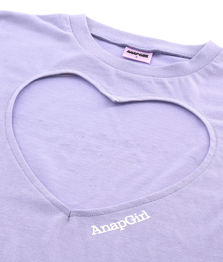 ハートアキ Tシャツ × ロゴ キャミソール SET 918-7493